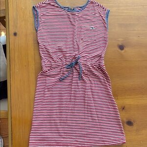 Vineyard vines Striped Red and White Kids Dress